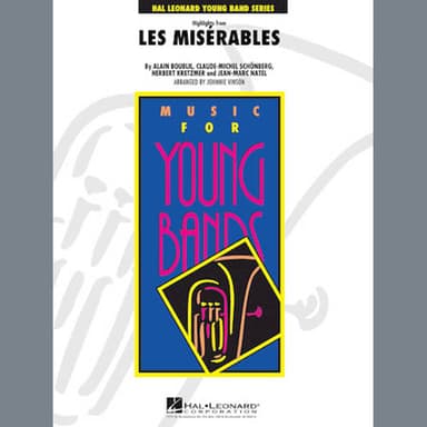 Highlights from Les Misérables (arr. Johnnie Vinson) - Bb Clarinet 3