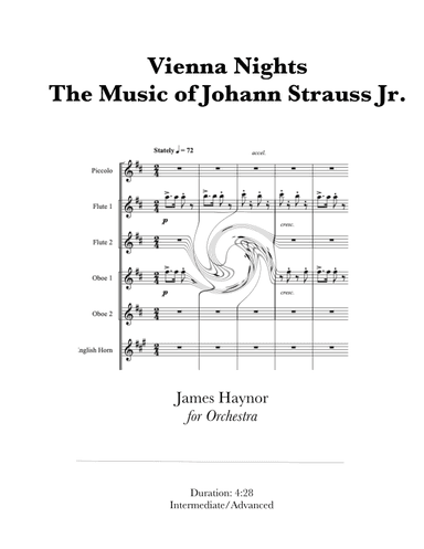 Vienna Nights - The Music of Johann Strauss Jr for Orchestra (arr. James Haynor)