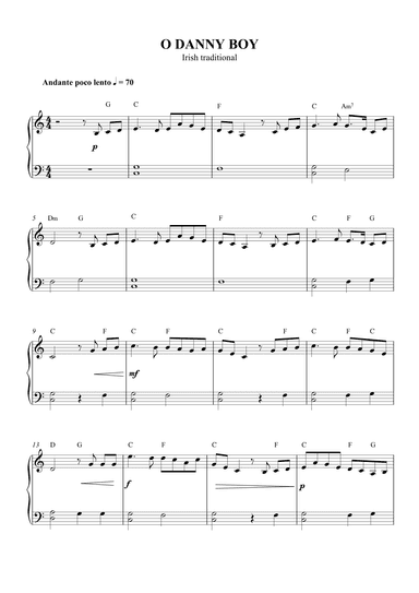 O Danny Boy (arr. SCMusic)