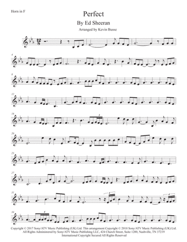 Perfect (arr. Kevin Busse)