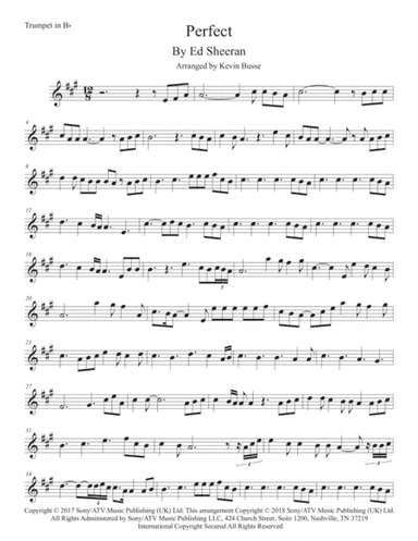 Perfect (arr. Kevin Busse)