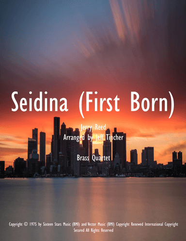 Seidina (first Born) (arr. Jeff Tincher)