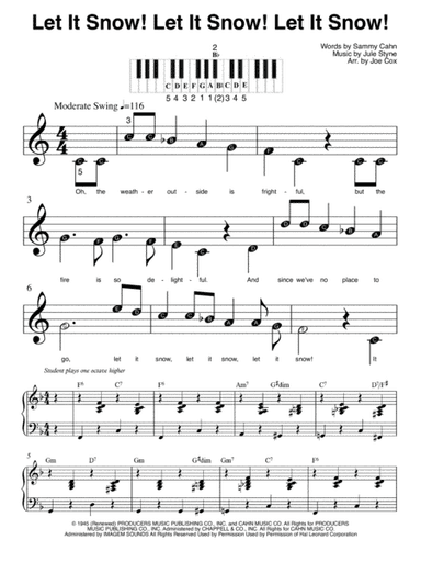 Let It Snow! Let It Snow! Let It Snow! (arr. Joe Cox)